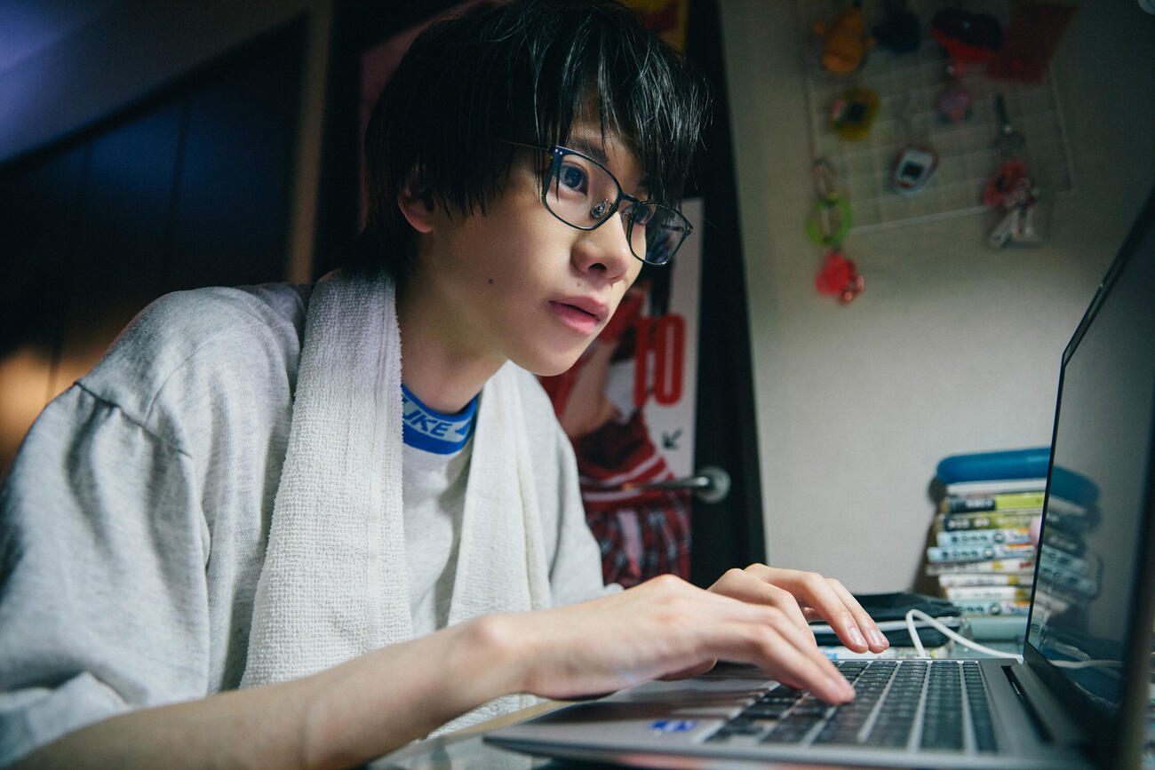 6月24日配信開始のオリジナルドラマ「どんな綺麗な朝日より沈む夕日を僕は推す」に出演するCLASS SEVEN大東立樹