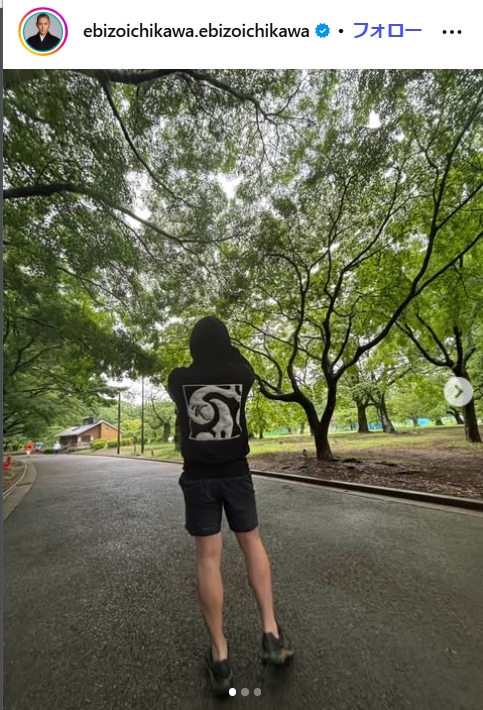 市川團十郎のインスタグラムから