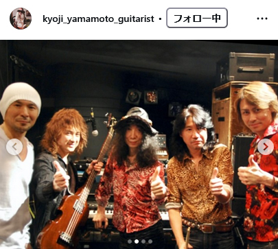 山本恭司のインスタグラムから