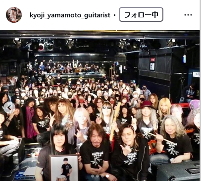 山本恭司のインスタグラムから