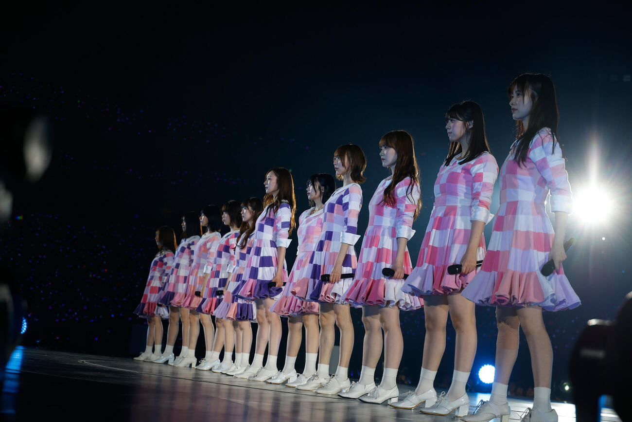 14th YEAR BIRTHDAY LIVEを行った乃木坂46、センターは梅澤美波