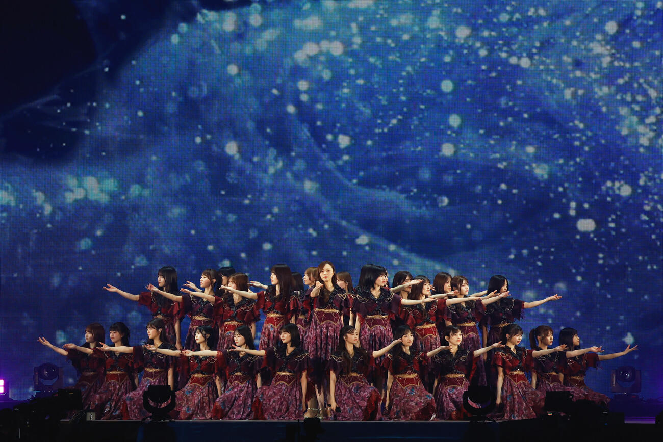 14th YEAR BIRTHDAY LIVEを行った乃木坂46、センターは梅澤美波