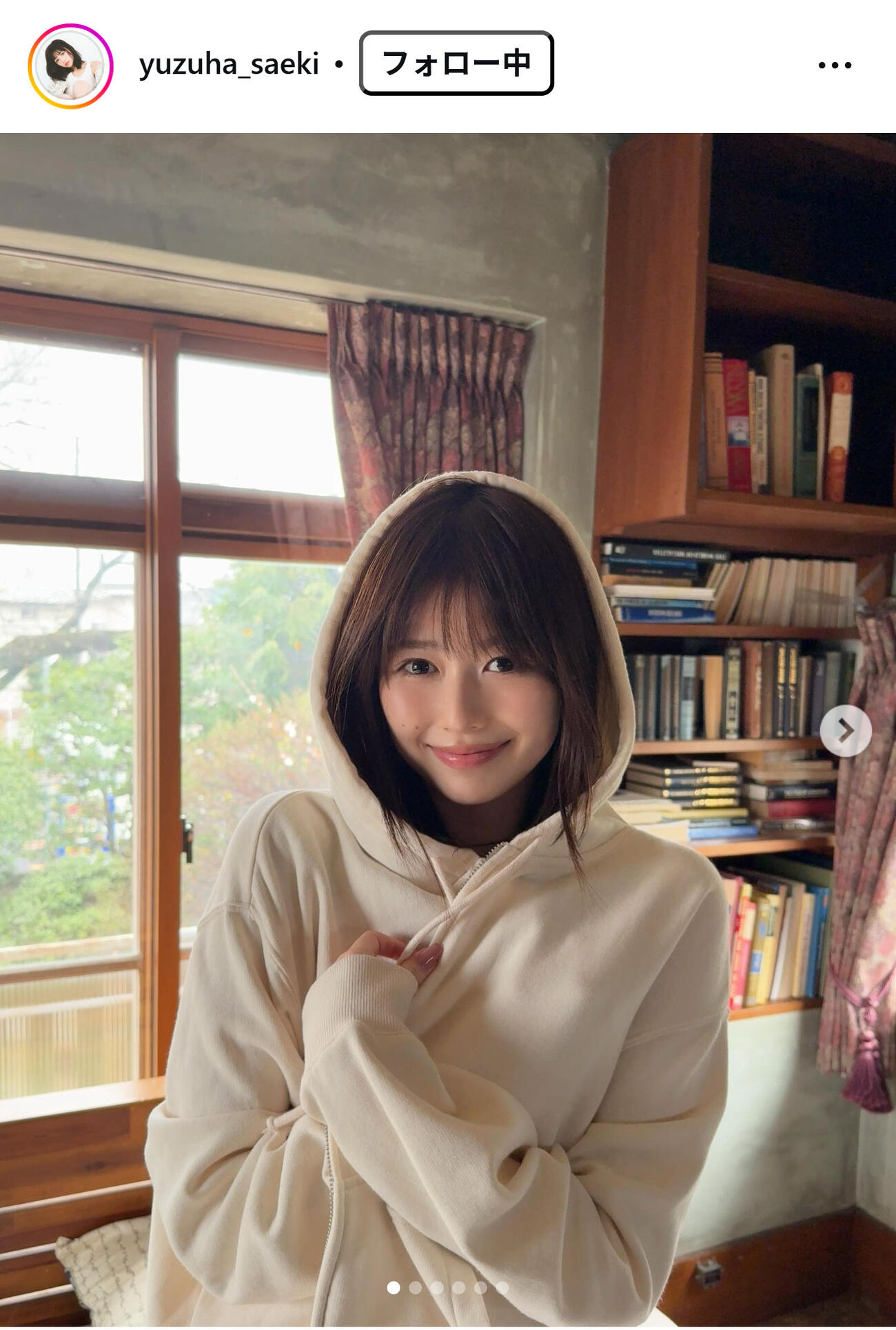 冴木柚葉のインスタグラムから