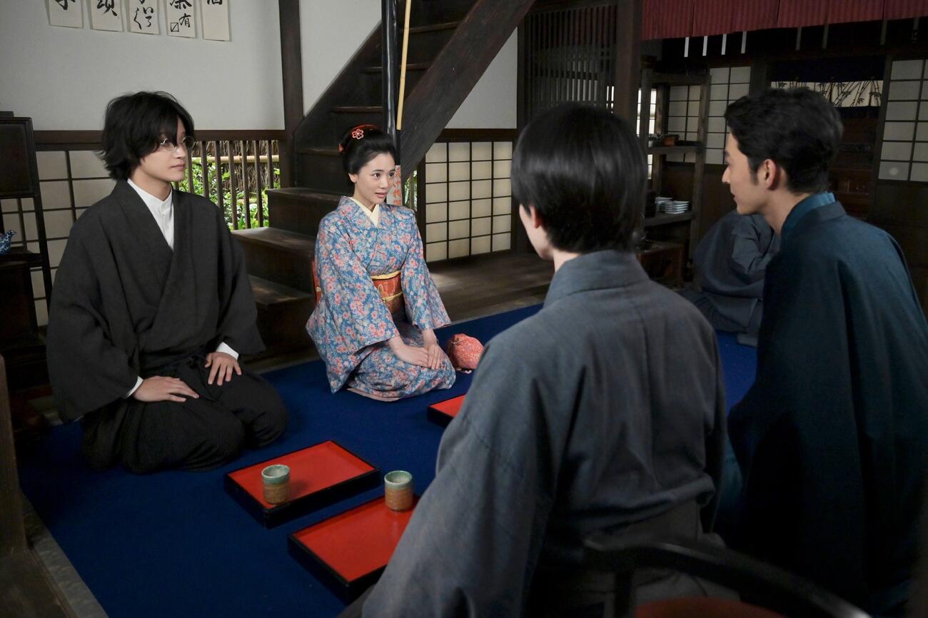 NHK連続テレビ小説「風、薫る」の1場面（C）NHK