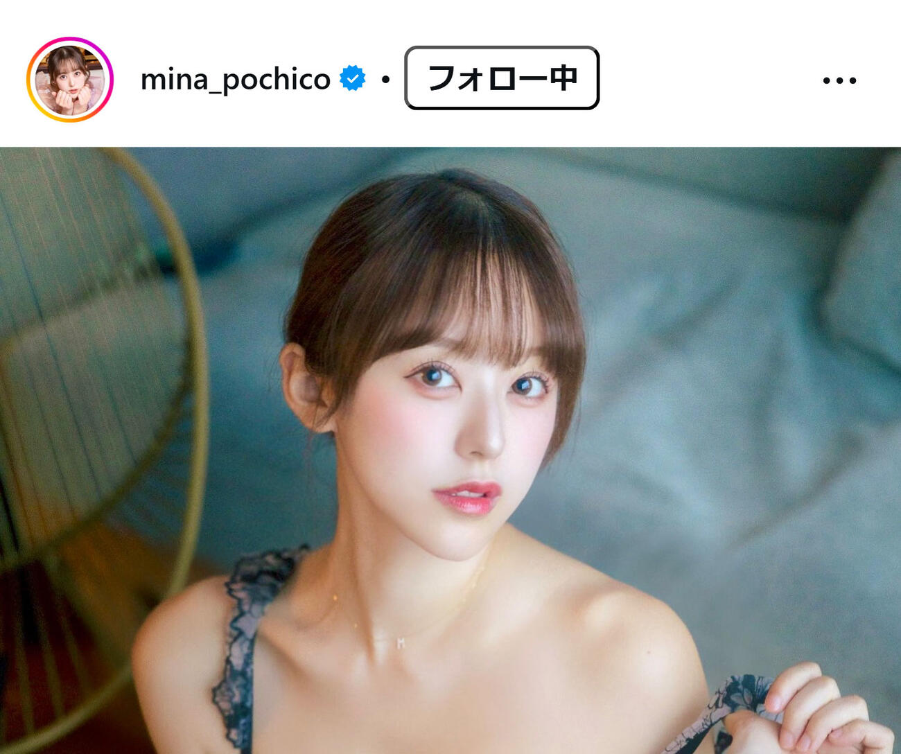 音羽美奈のインスタグラムから