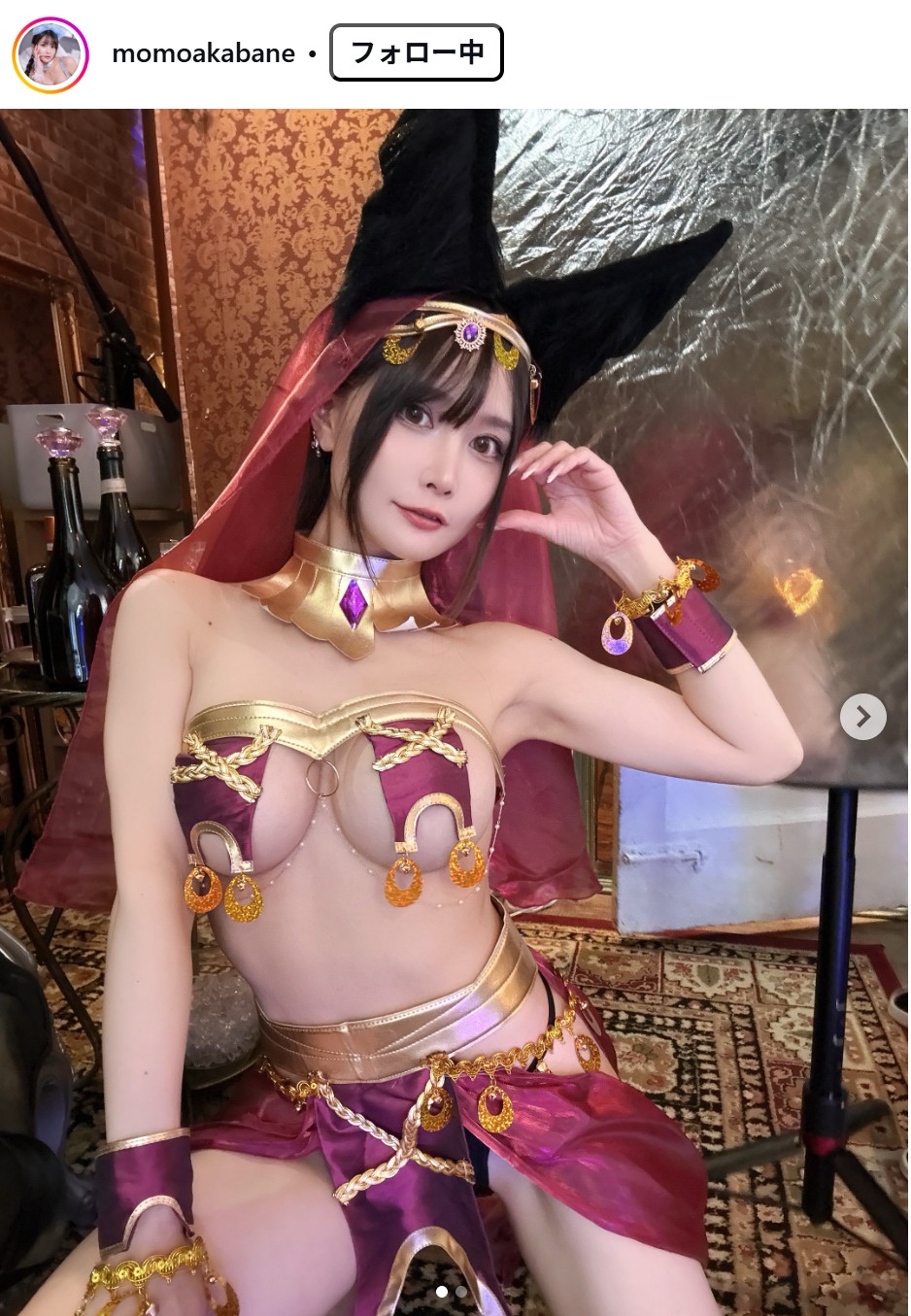 赤羽もものインスタグラムから