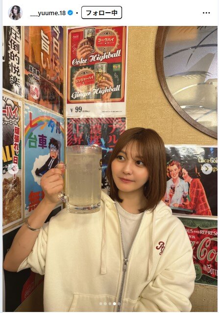 林ゆめのインスタグラムから