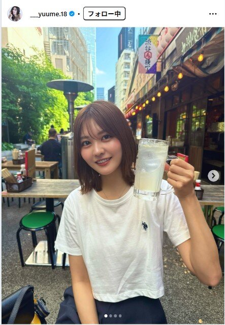 林ゆめのインスタグラムから