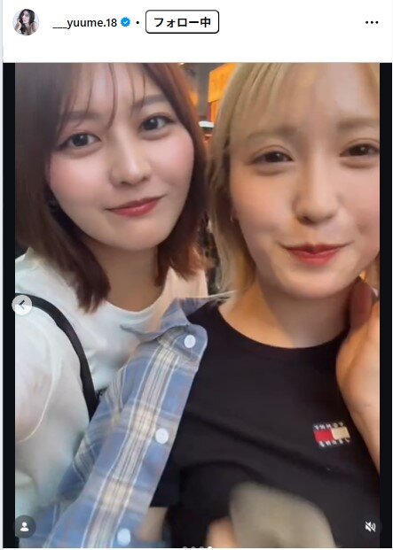 林ゆめのインスタグラムから