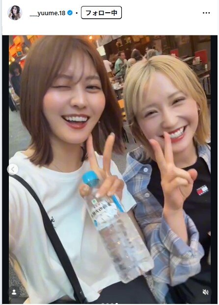 林ゆめのインスタグラムから