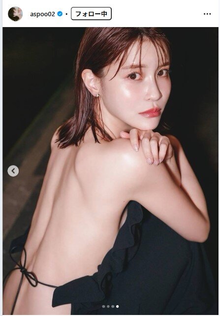 岸明日香のインスタグラムから