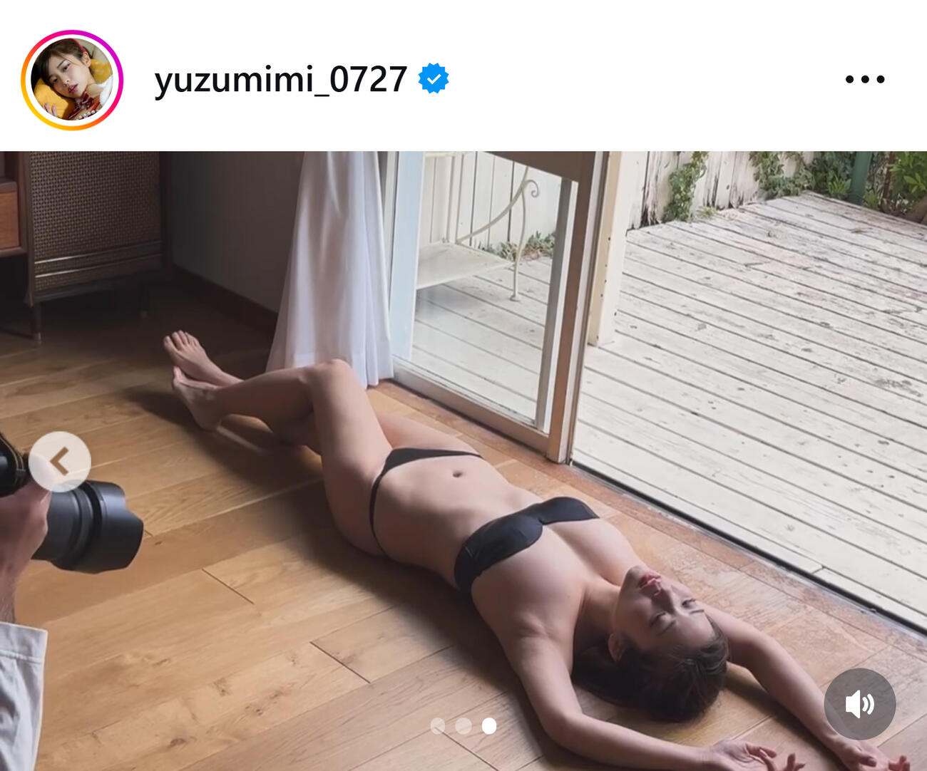 柚月美美のインスタグラムから