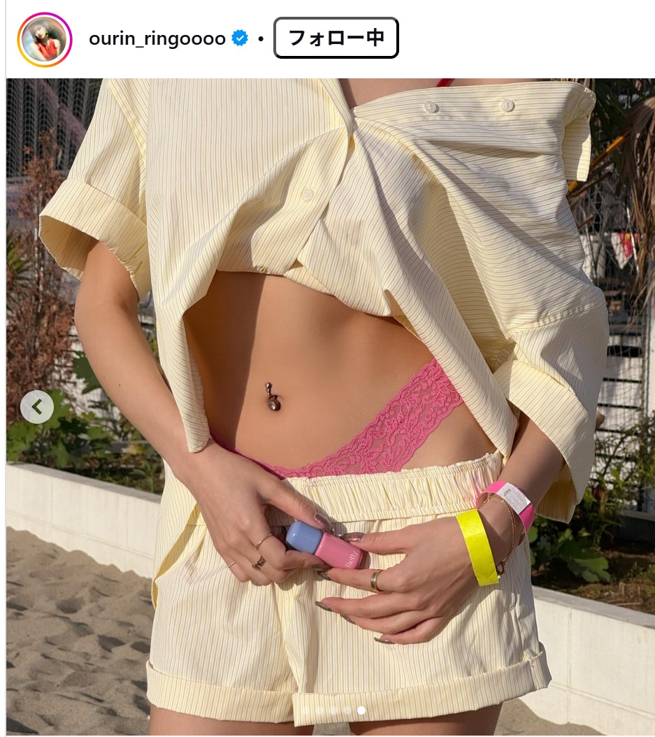 王林のインスタグラムから