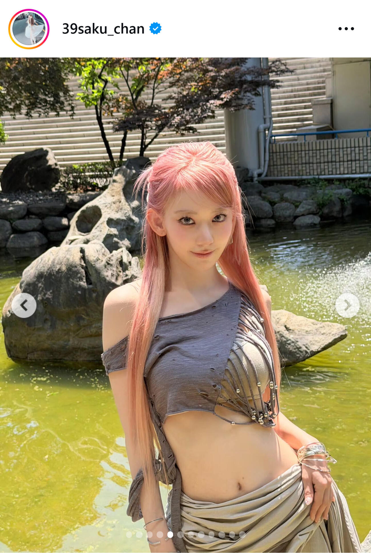 LE SSERAFIM・SAKURAのインスタグラムから