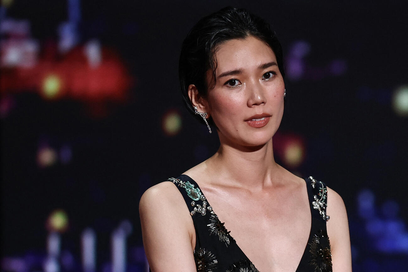 第79回カンヌ国際映画祭で女優賞を受賞した岡本多緒（ロイター）