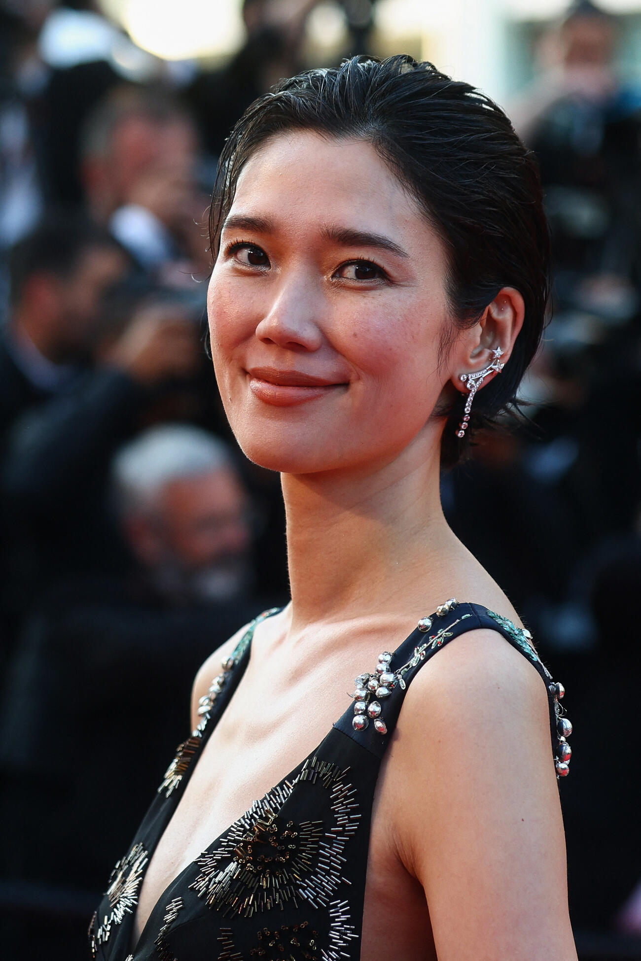 第79回カンヌ国際映画祭で女優賞を受賞した岡本多緒（ロイター）