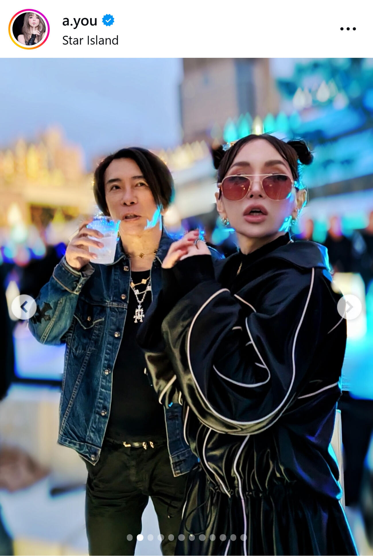 浜崎あゆみのインスタグラムから