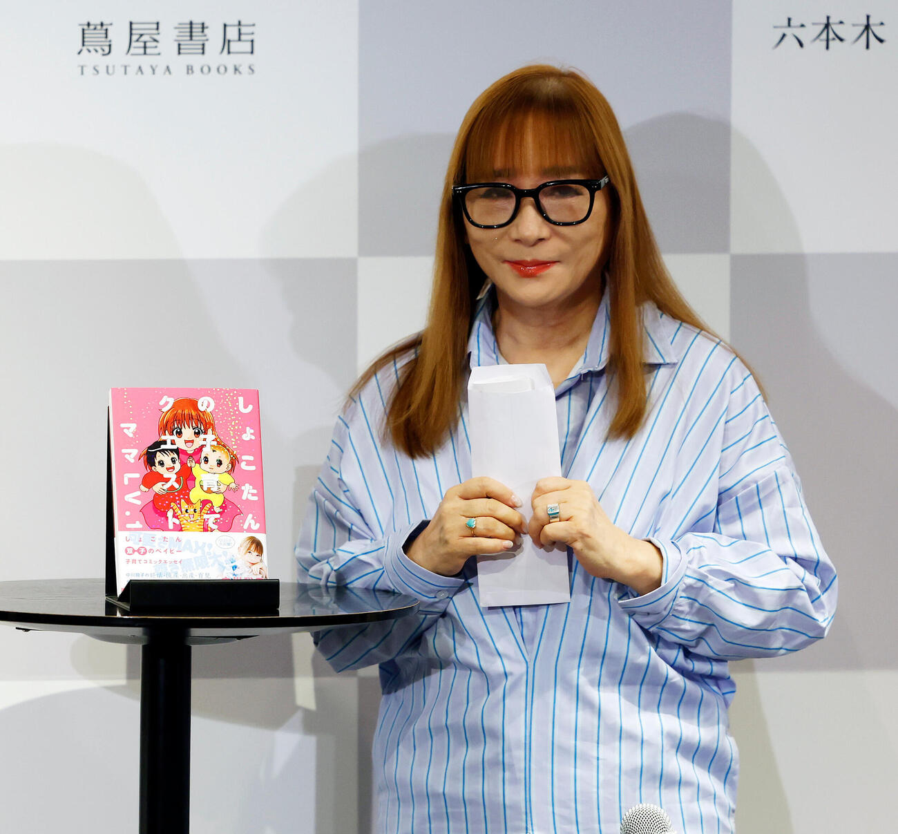 「しょこたんの子育てクエスト　ママLV．1」発売イベント　トークショーにスペシャルゲストで登壇した中川翔子の母・桂子さん（撮影・山本朝陽）＝2026年5月24日