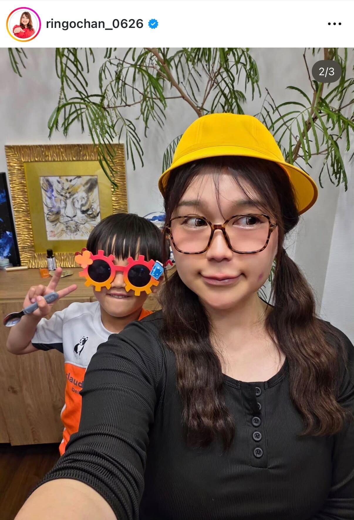 りんごちゃんのインスタグラムから