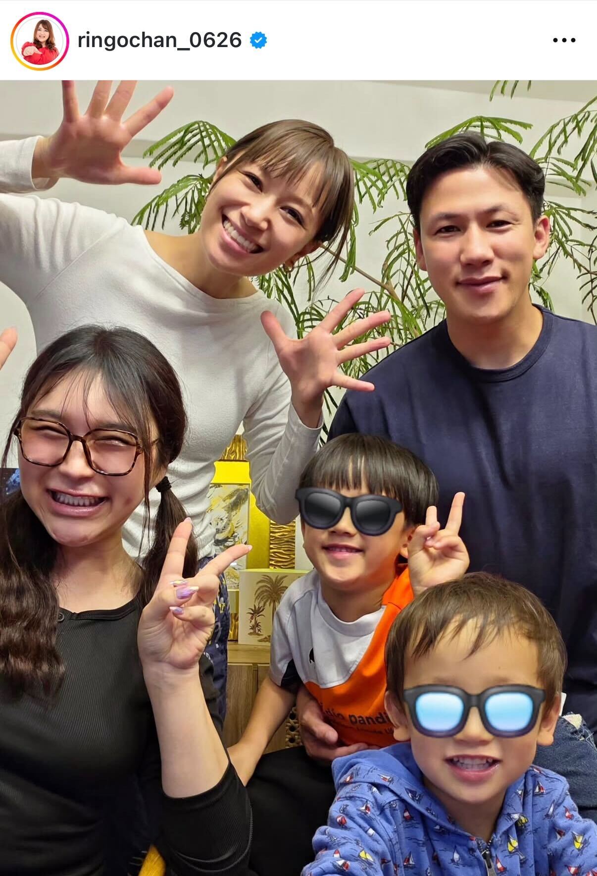 りんごちゃんのインスタグラムから