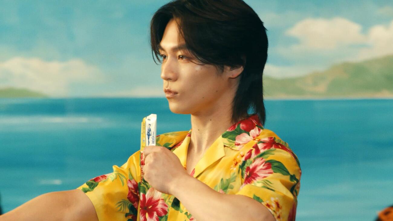 UHA味覚糖「忍者めし」新テレビCMに出演するTravis Japan松田元太