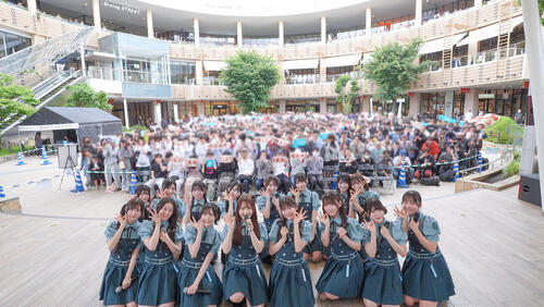 秋元康氏プロデュース「Rain　Tree」初の16人全員歌唱曲をかけた挑戦を発表