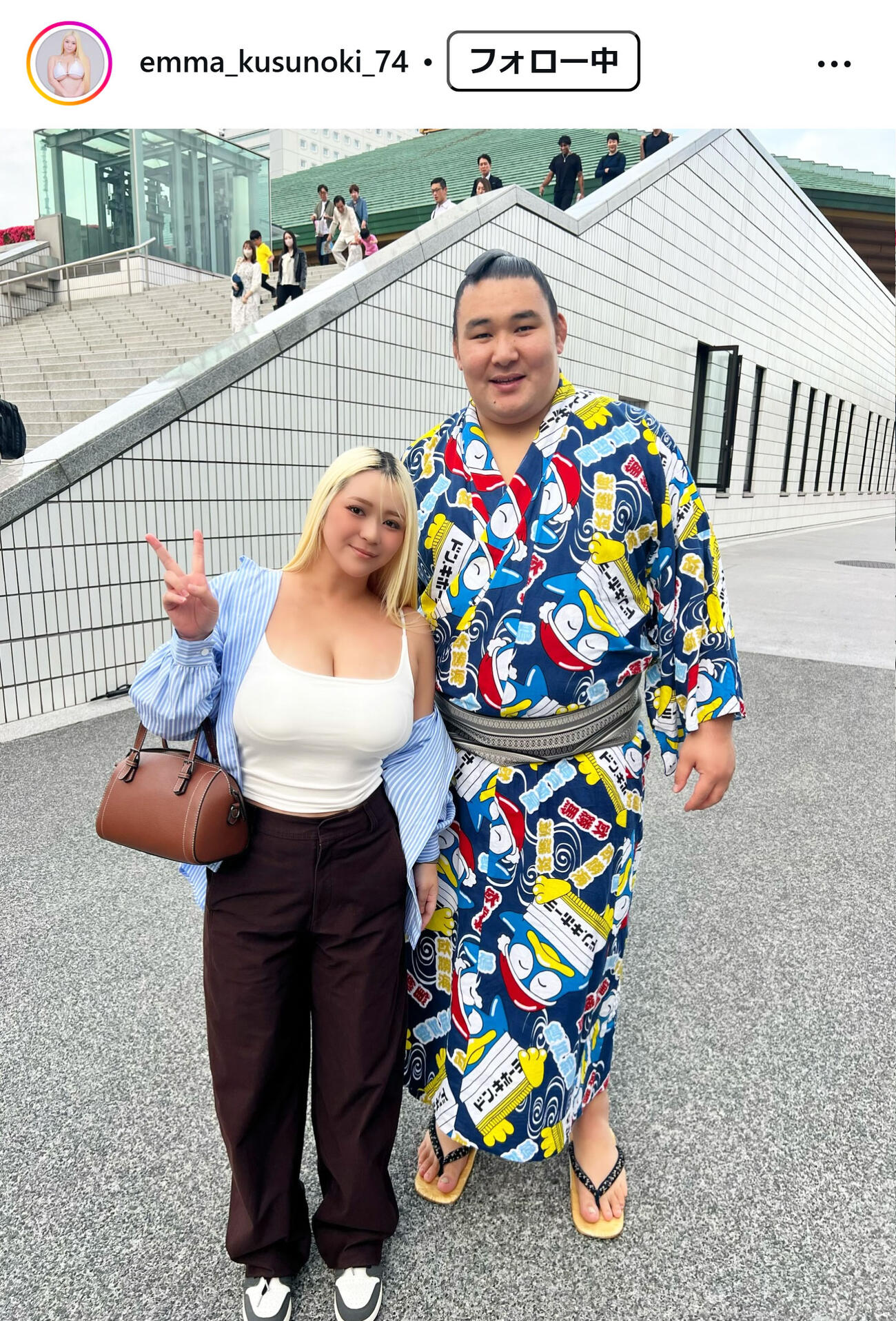 楠エマのインスタグラムから