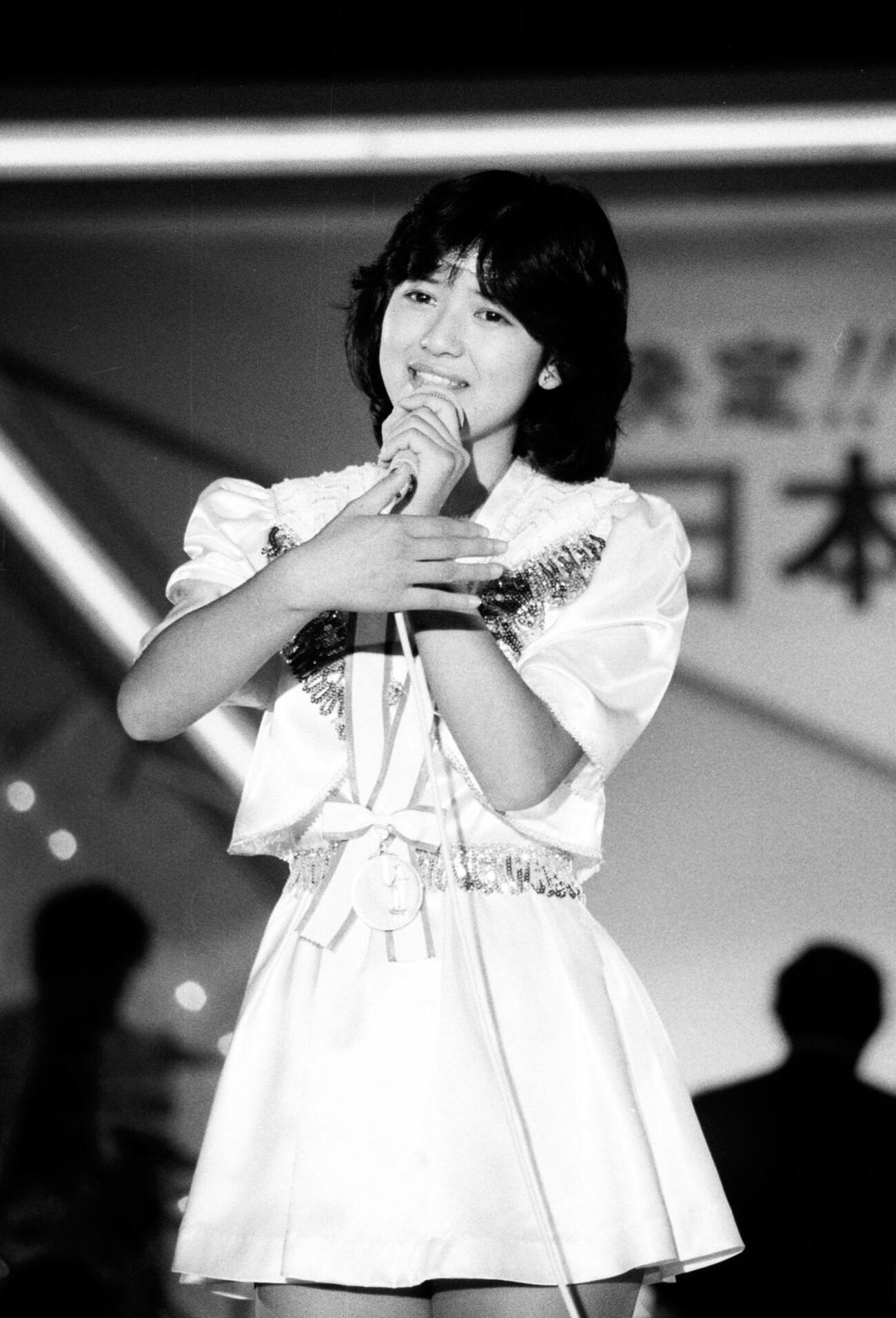 若き日の石川秀美（1982年撮影）