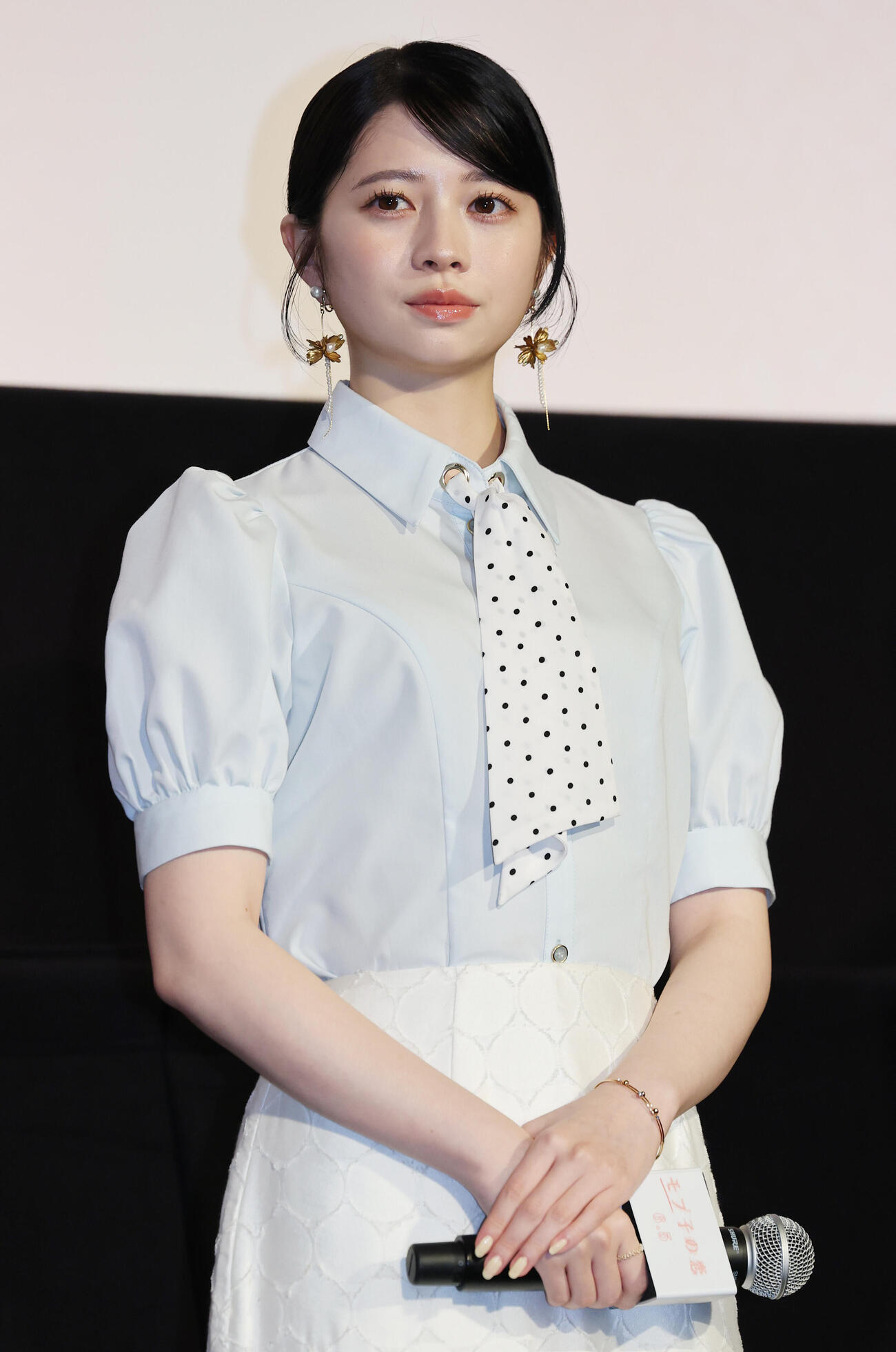 映画「モブ子の恋」公開直前イベントに登場した桜田ひより（撮影・野上伸悟）