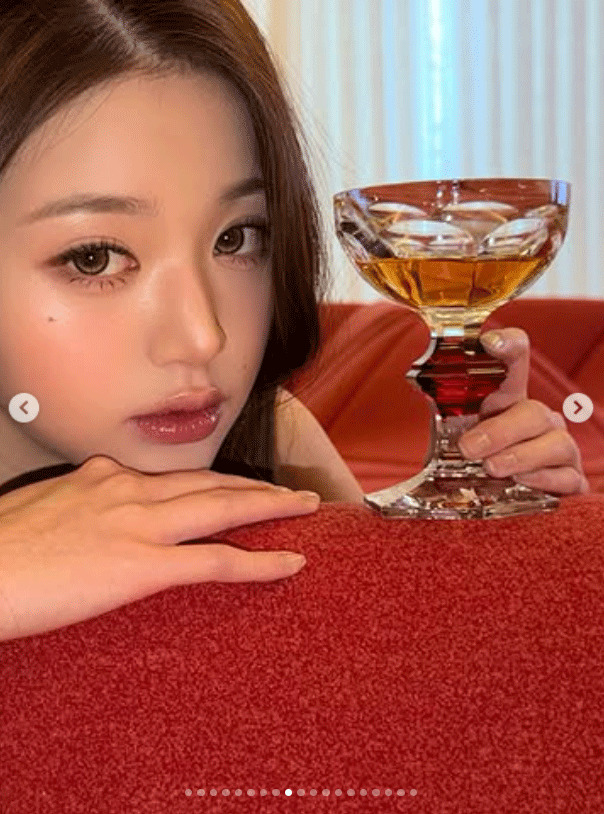 IVEウォニョンのインスタグラムから