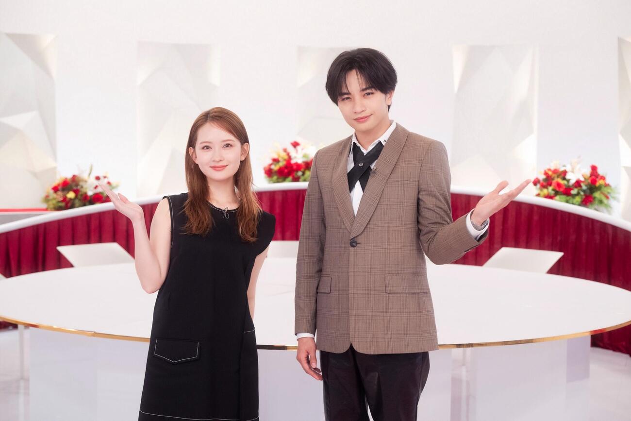 「世界に響くJ－POP2026　～MUSIC AWARDS JAPAN＆Zipanguスペシャル～」で司会を務める畑芽育と中島健人