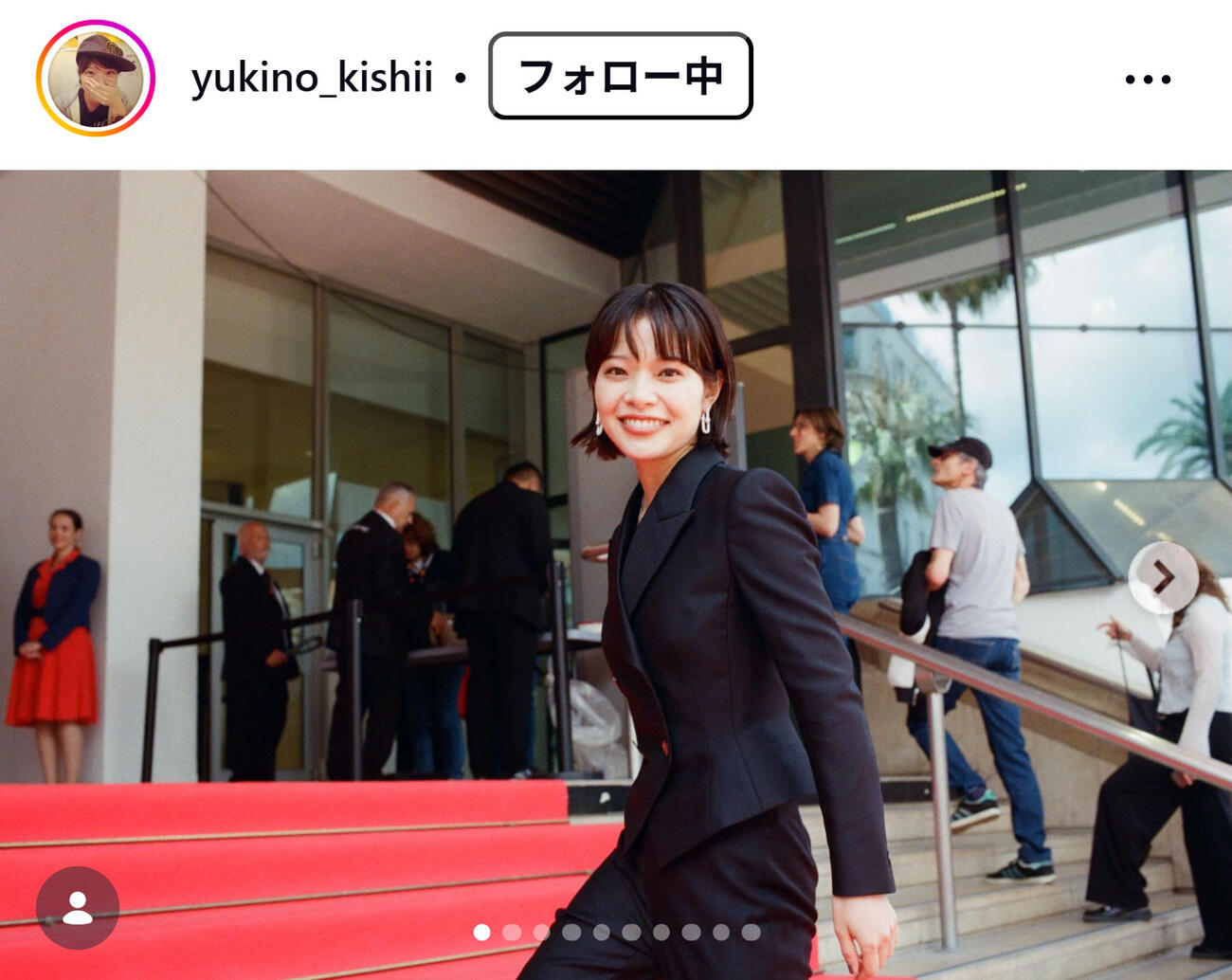 岸井ゆきののインスタグラムから
