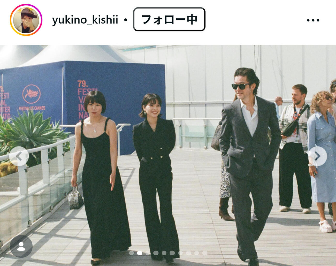 岸井ゆきののインスタグラムから