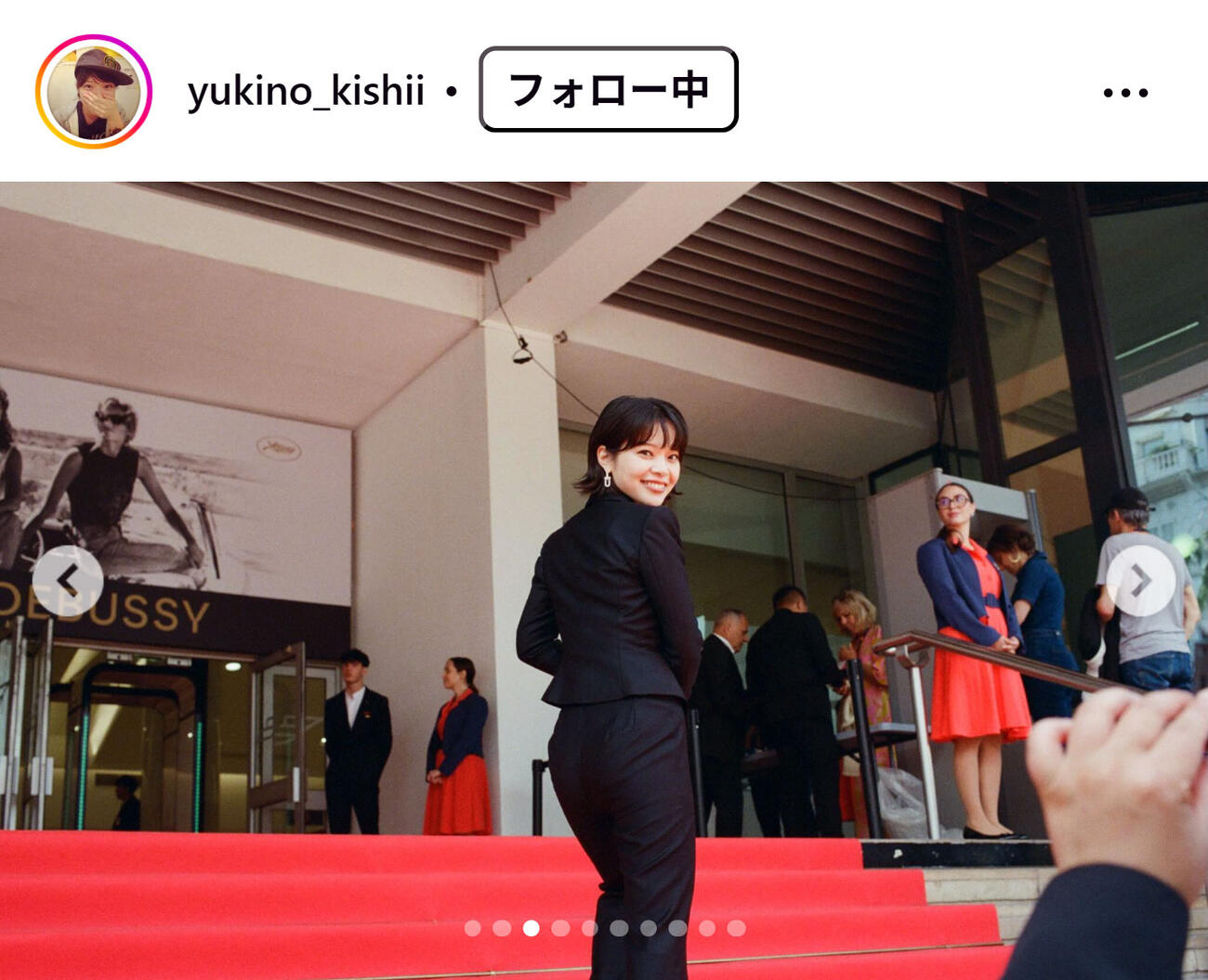 岸井ゆきののインスタグラムから