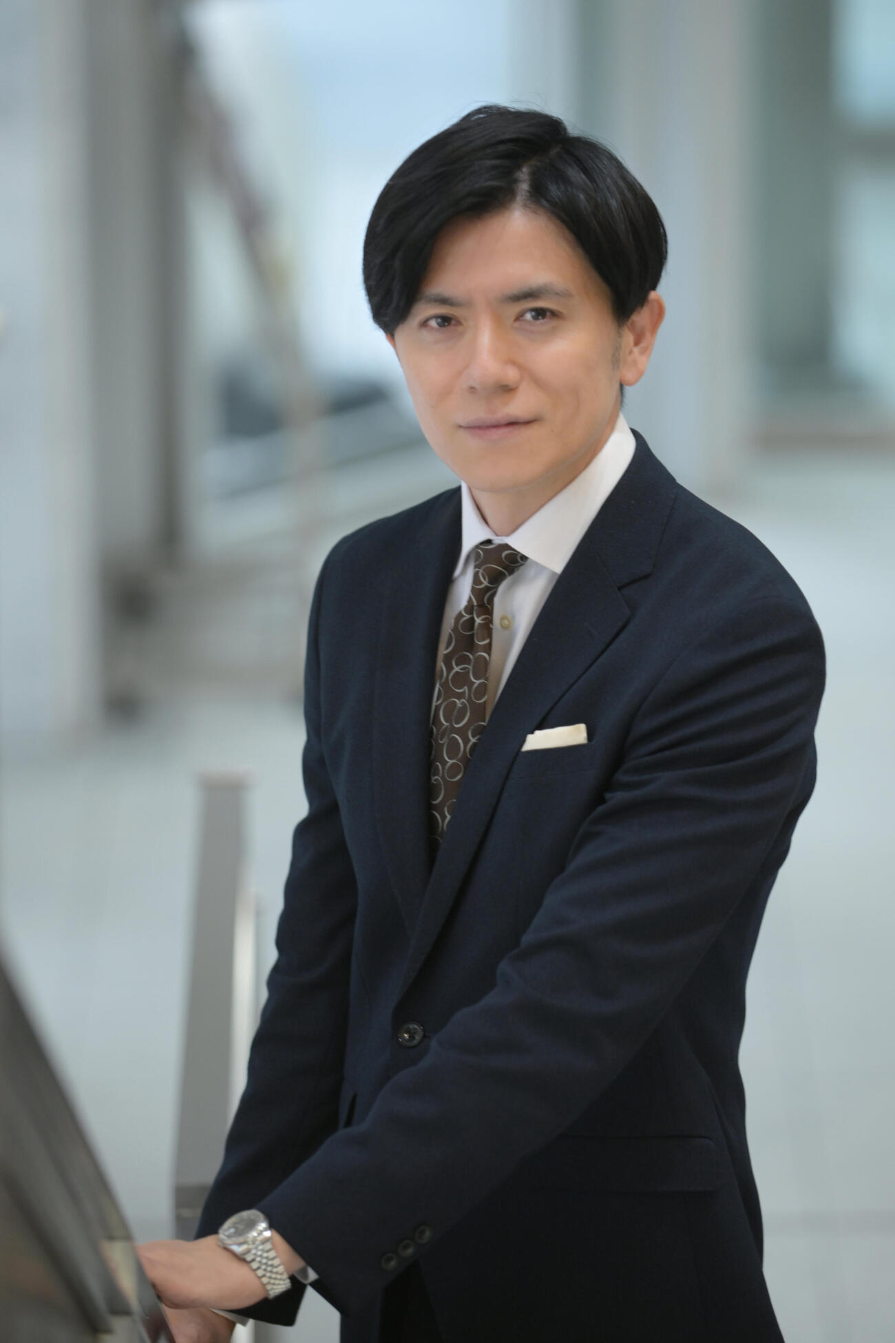 嵐の解散を惜しむ青木源太アナウンサー（撮影・滝沢美穂子）
