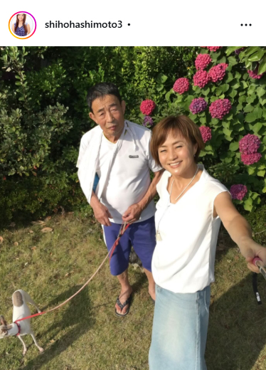 橋本志穂のインスタグラムから