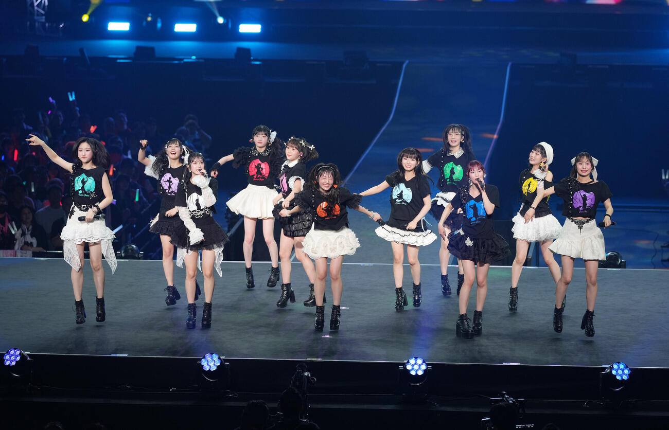 Juice＝Juice Concert 2026　パフォーマンスするJuice＝Juice（撮影・足立雅史）
