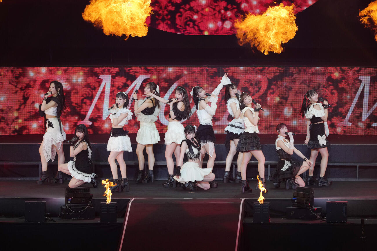 Juice＝Juice Concert 2026　パフォーマンスするJuice＝Juice（撮影・足立雅史）
