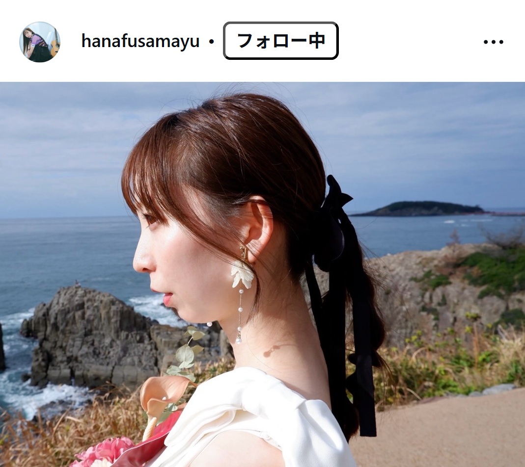 ハナフサマユのインスタグラムから