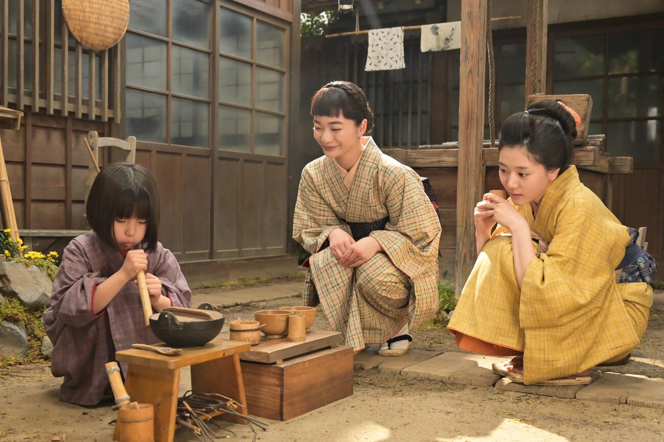 NHK連続テレビ小説「風、薫る」の1場面（C）NHK