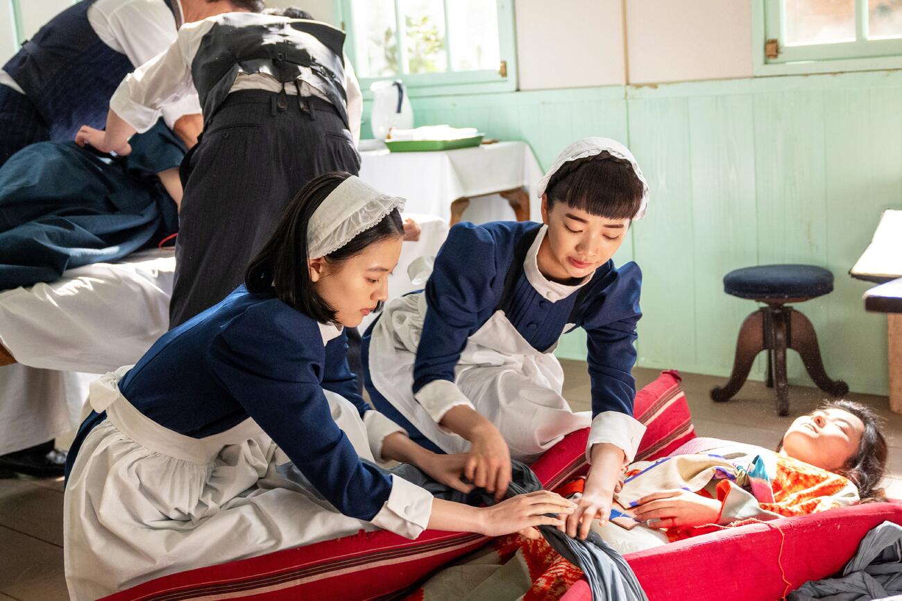 NHK連続テレビ小説「風、薫る」の1場面（C）NHK