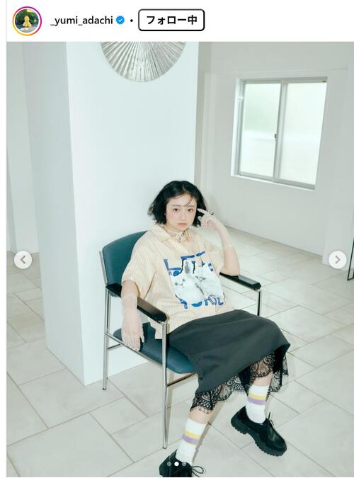 44歳の安達祐実、最新ショットに「家なき子見てた頃にタイムスリップ