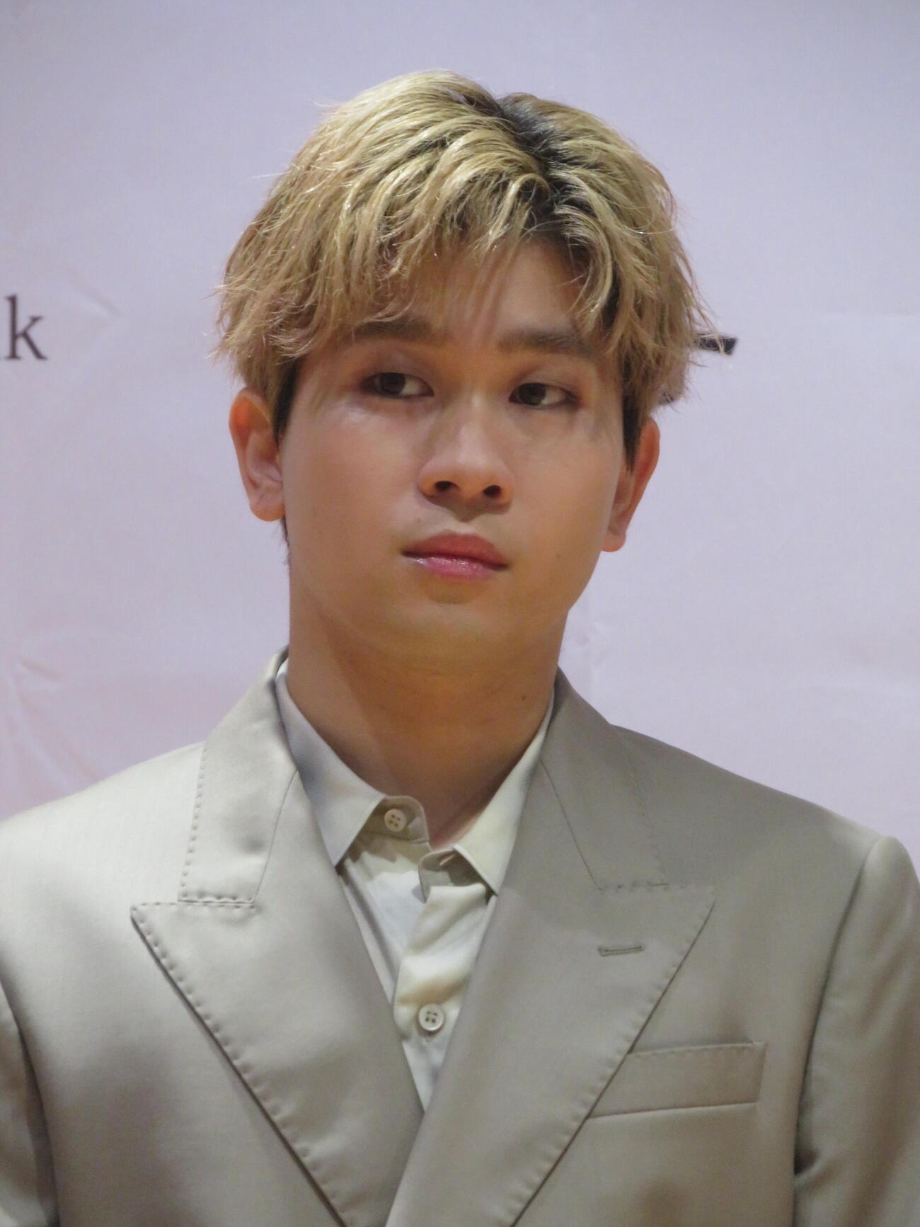 スマホ用ダンス状態支援アプリ「AI DANCE LAB Supported by SoftBank」ローンチ記念イベントに出席した奥田力也（撮影・川田和博）