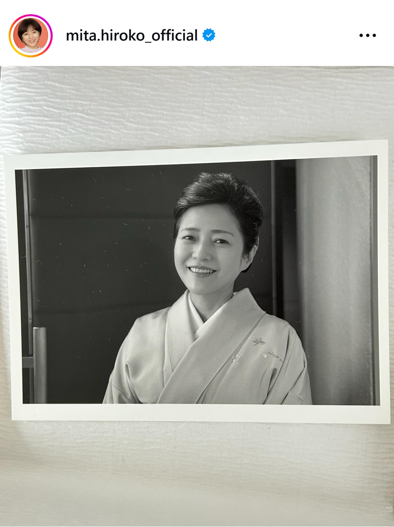 長男・中村橋之助の結婚式前夜に自身を回顧した三田寛子（三田寛子のインスタグラムから）