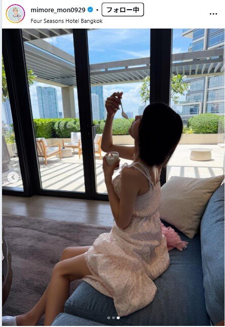 みもれもんのインスタグラムから