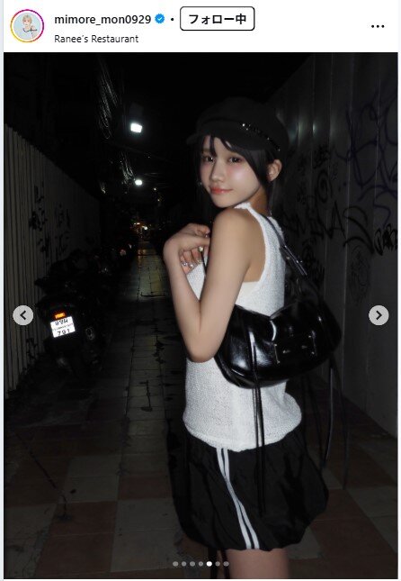 みもれもんのインスタグラムから