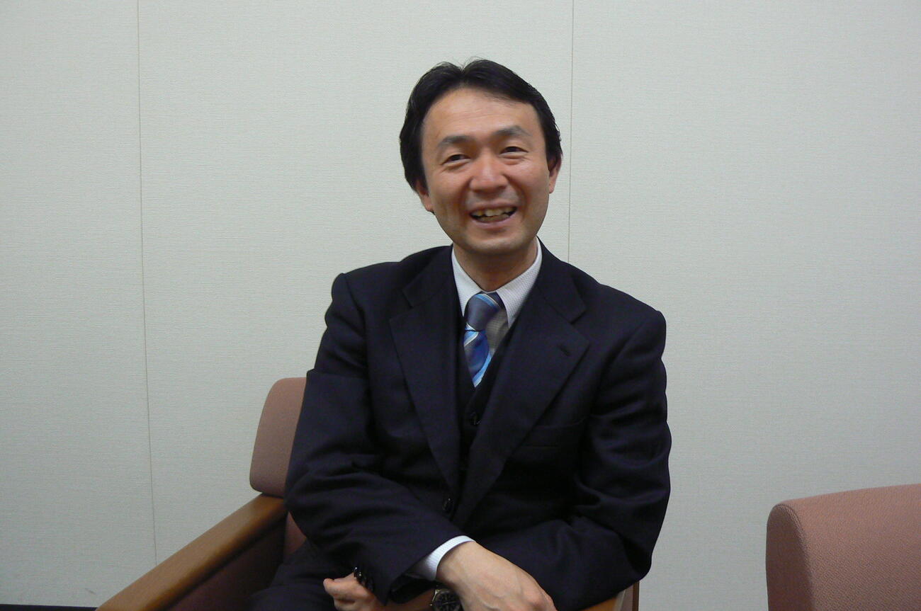 荒井昭博氏（2008年撮影）
