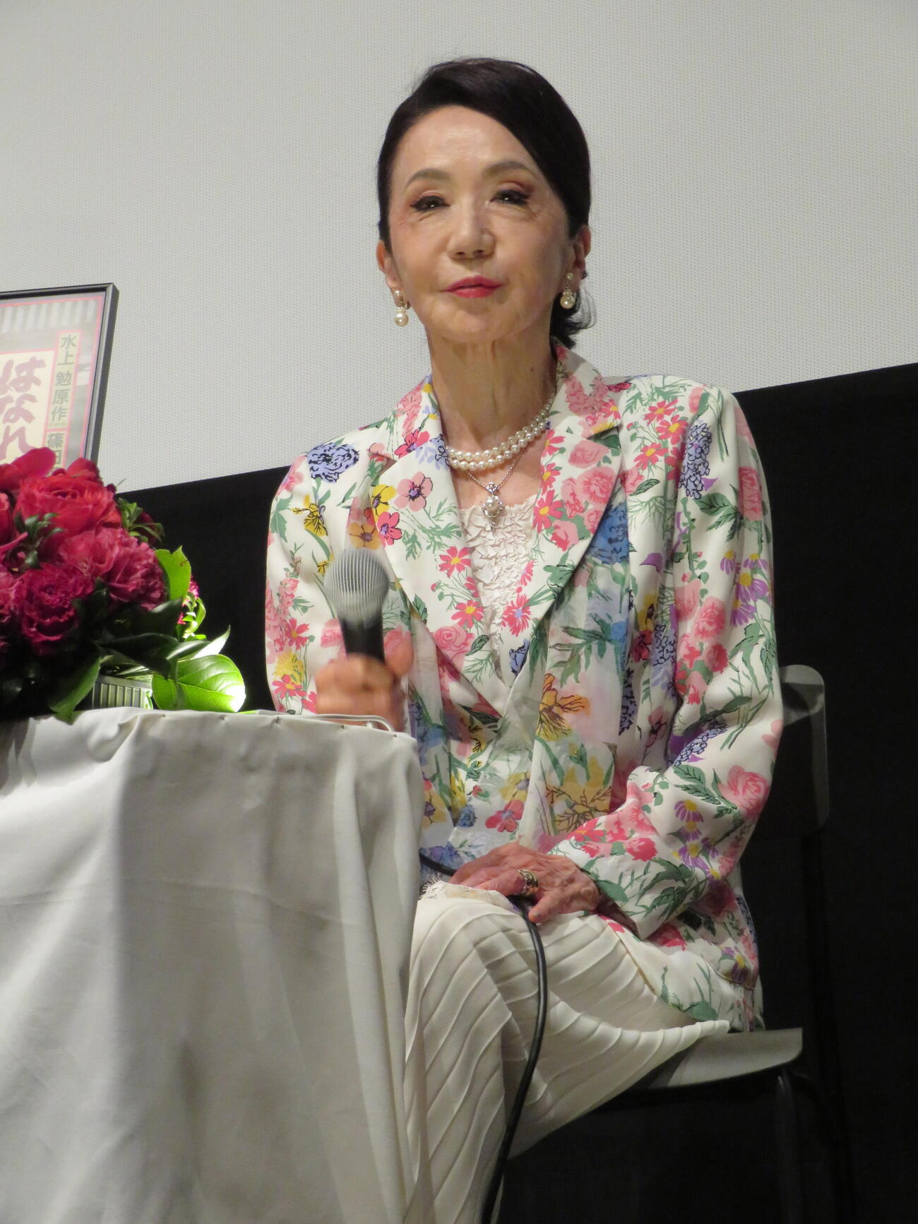 「映画監督　篠田正浩レトロスペクティブ」Bunkamuraル・シネマ渋谷宮下篇トークイベントに登壇した岩下志麻（撮影・村上幸将）