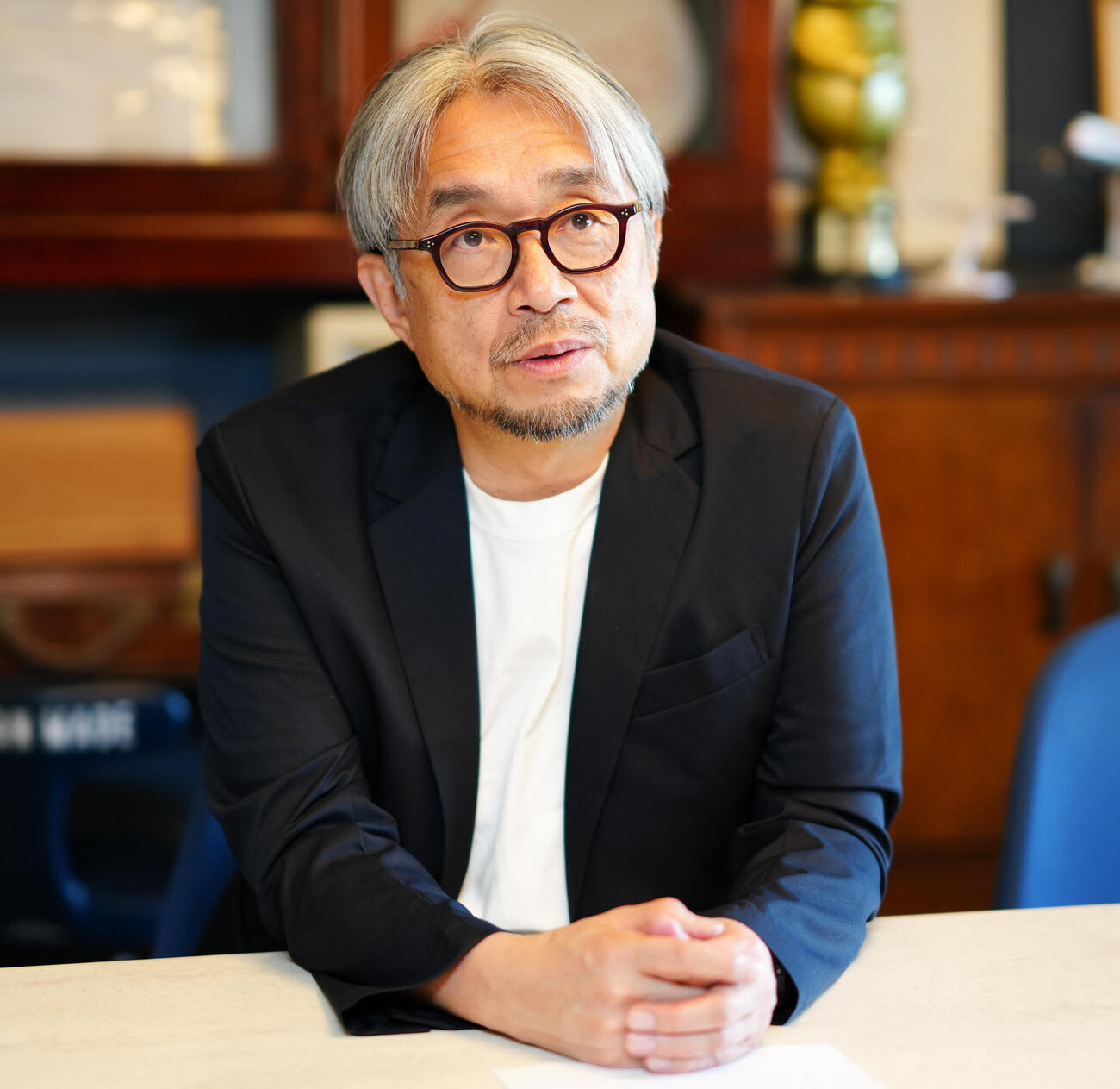 嵐について語った小山薫堂氏（撮影・鈴木みどり）