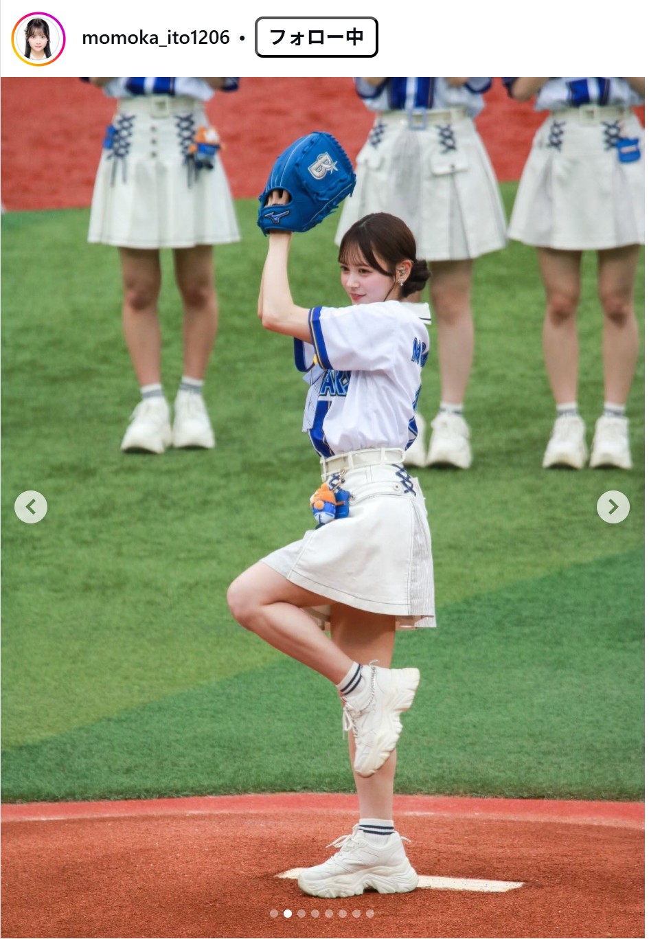 伊藤百花のインスタグラムから